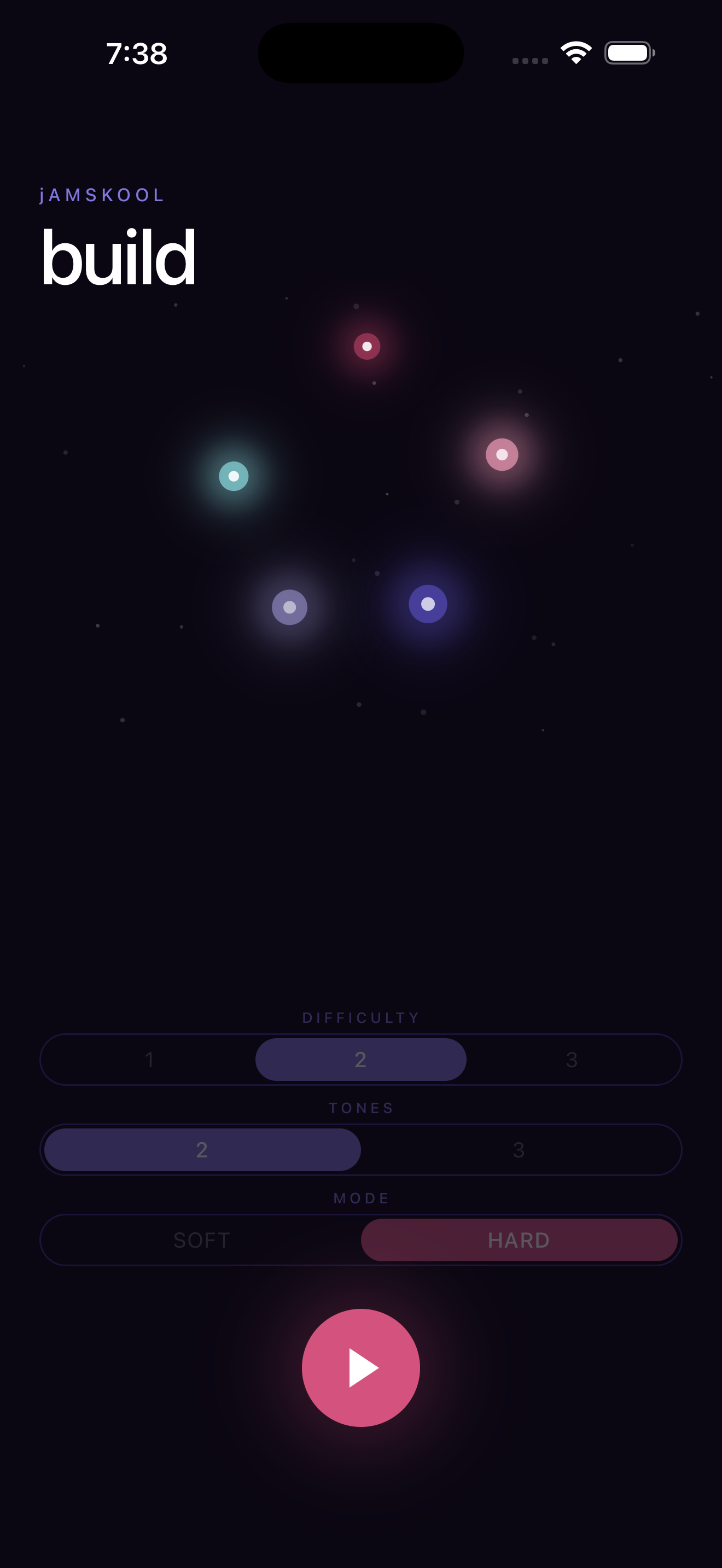 jAMSKOOL Build — Home screen