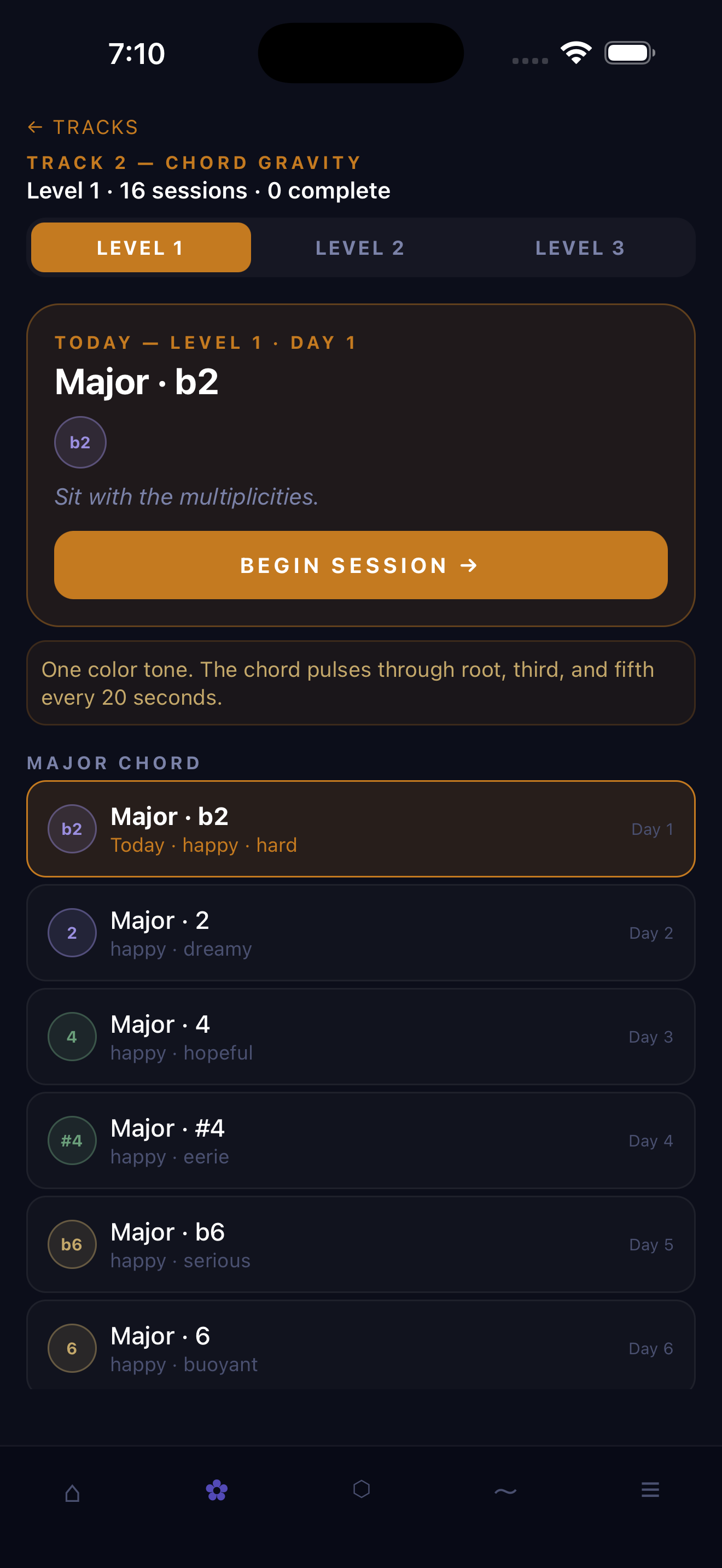 Track 2 — Chord Gravity